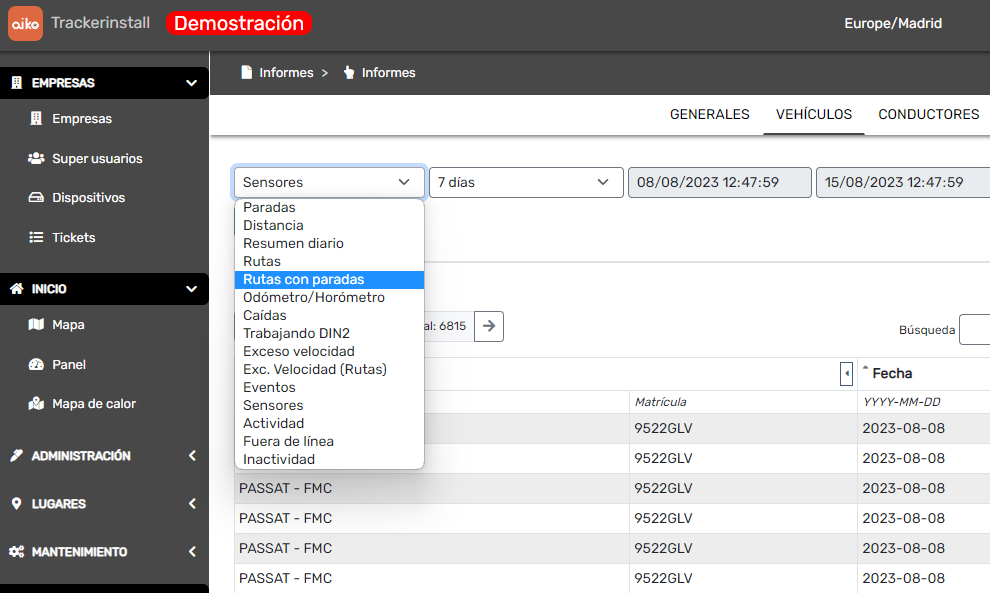 Software para gestión de flotas y localización GPS - GESTIÓN Y CONTROL ...
